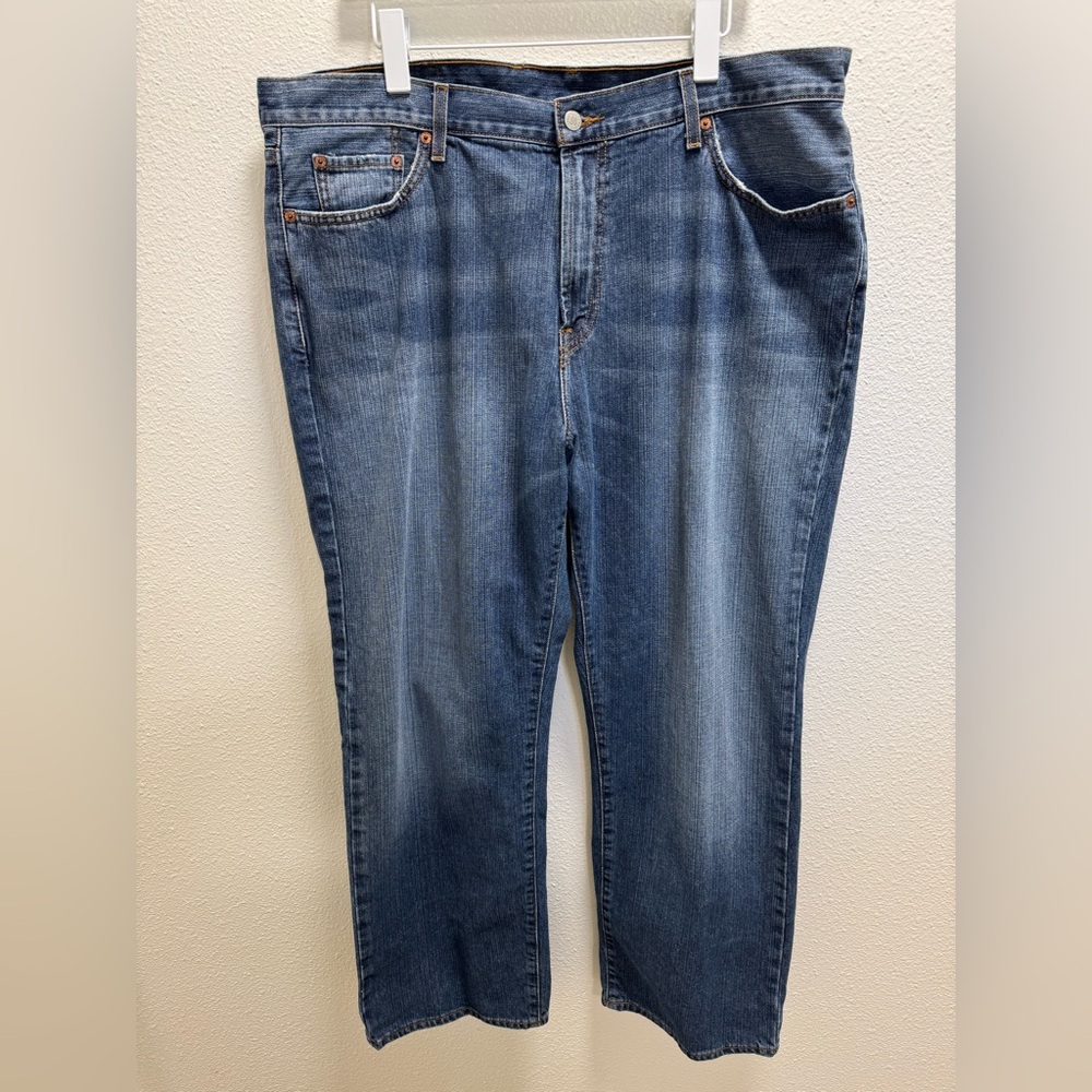 Lucky Brand Champion Dungarees Jeans Cotton Denim Classic Fit Men's 40 Short